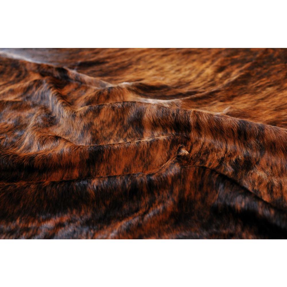 72" x 84" Classic and Brindle, Cowhide - Rug - 293176. Picture 2