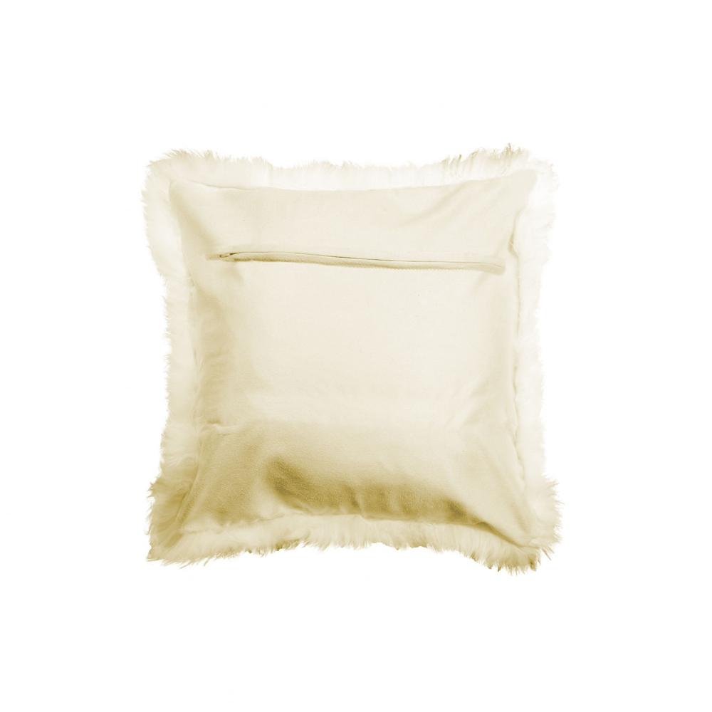 18" x 18" Natural Sheepskin Pillow - 293200. Picture 2