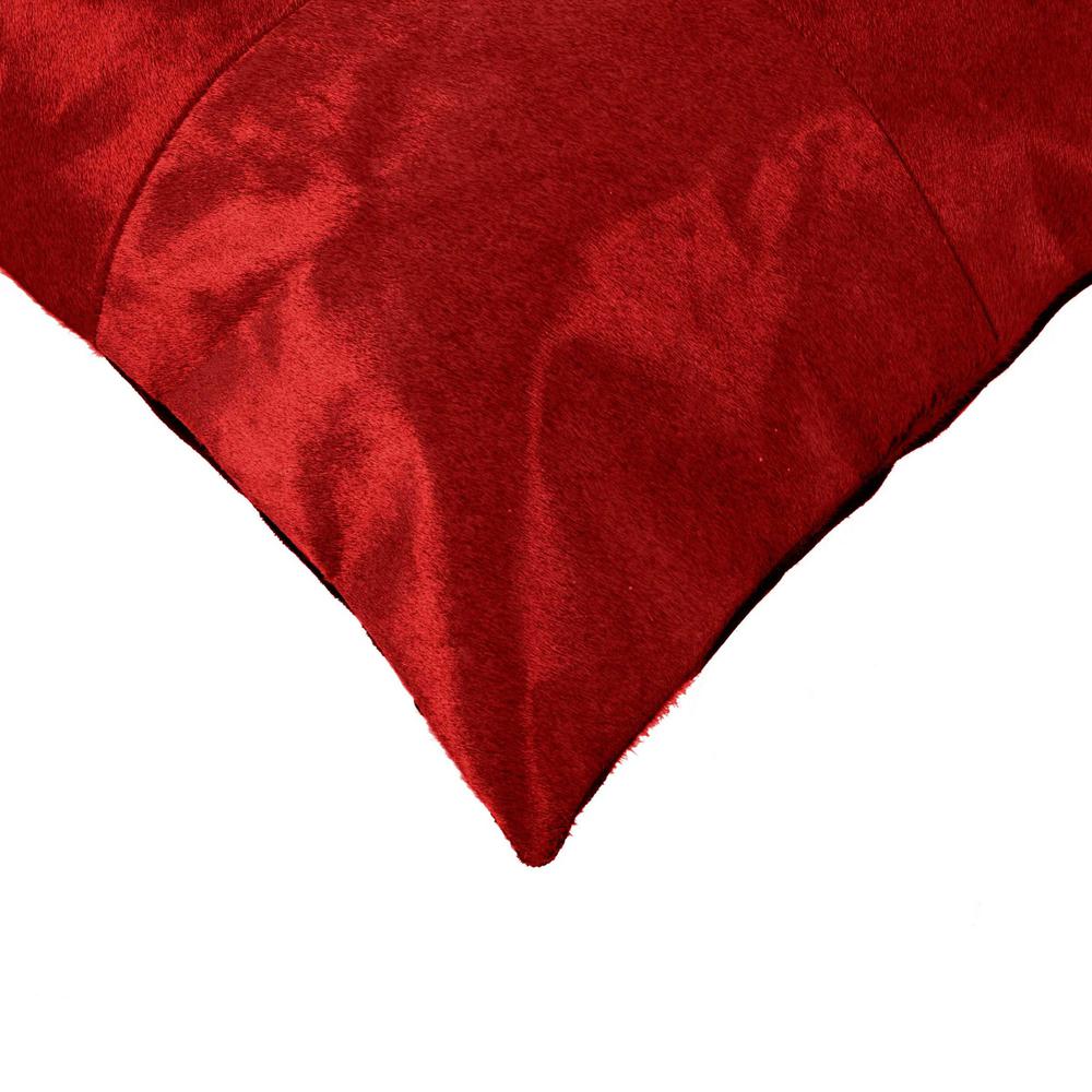 18" x 18" x 5" Red Quattro  Pillow - 316754. Picture 2