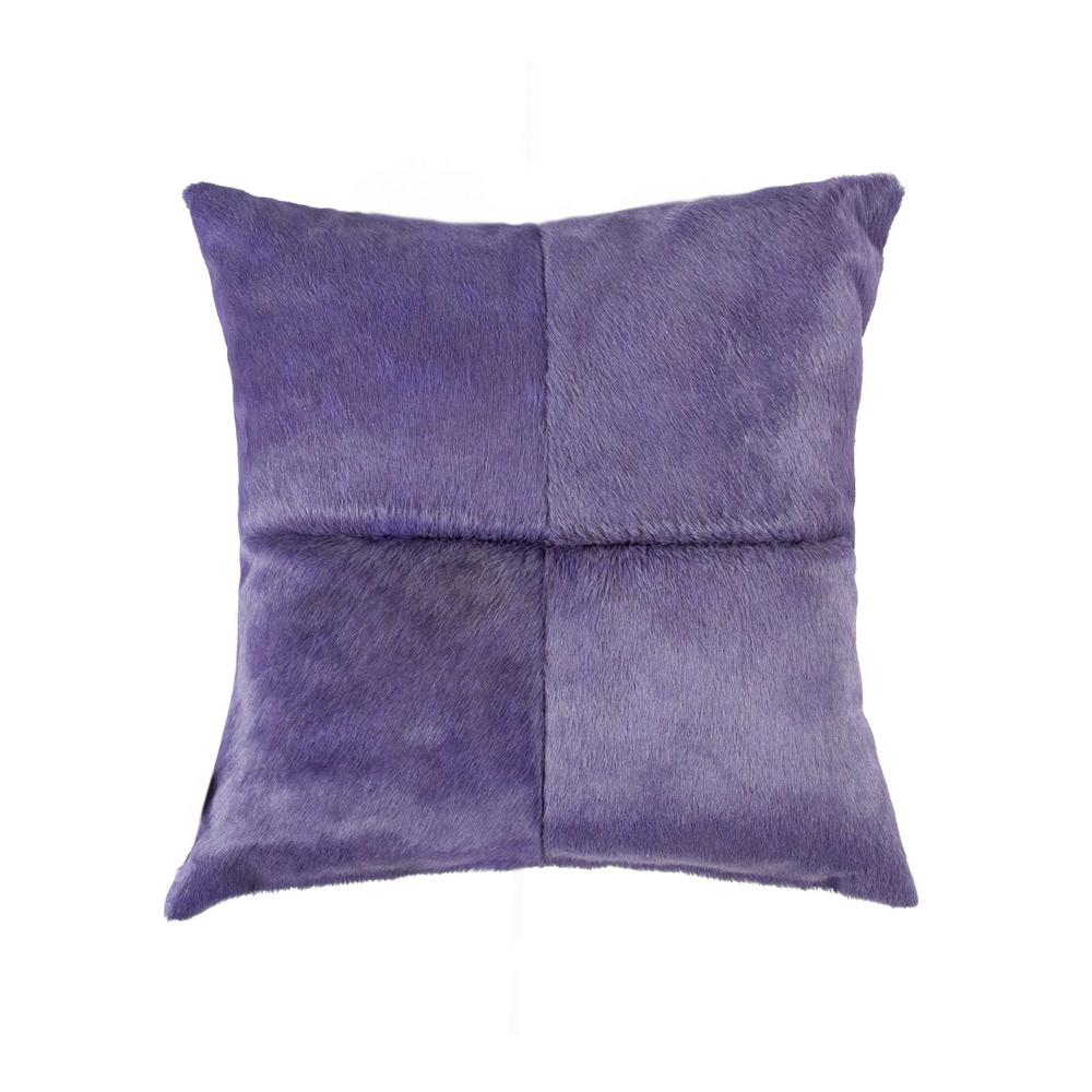 18" x 18" x 5" Purple Quattro  Pillow - 316757. Picture 1
