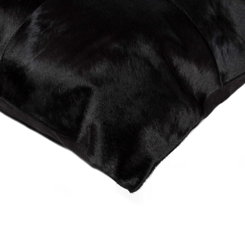 18" x 18" x 5" Black Quattro  Pillow - 316760. Picture 2
