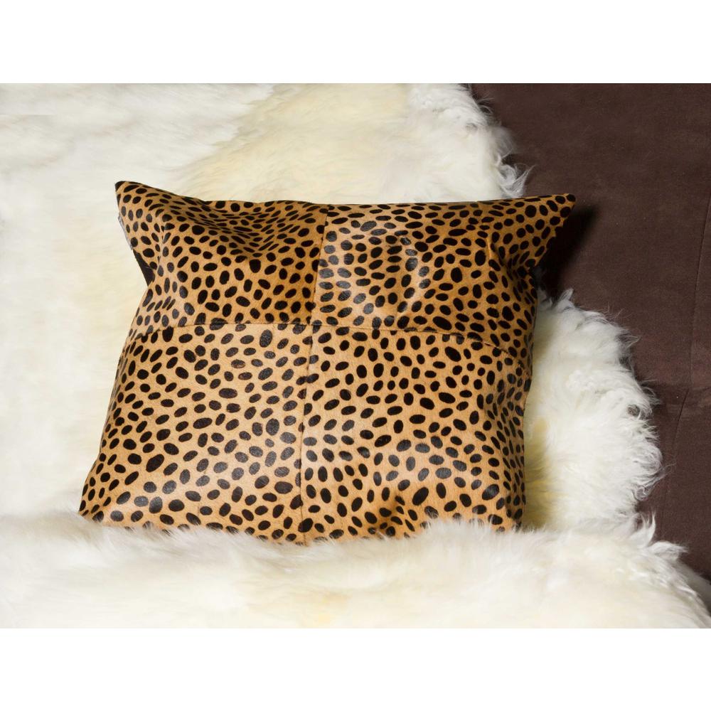 18" x 18" x 5" Cheetah Quattro  Pillow - 316828. Picture 3