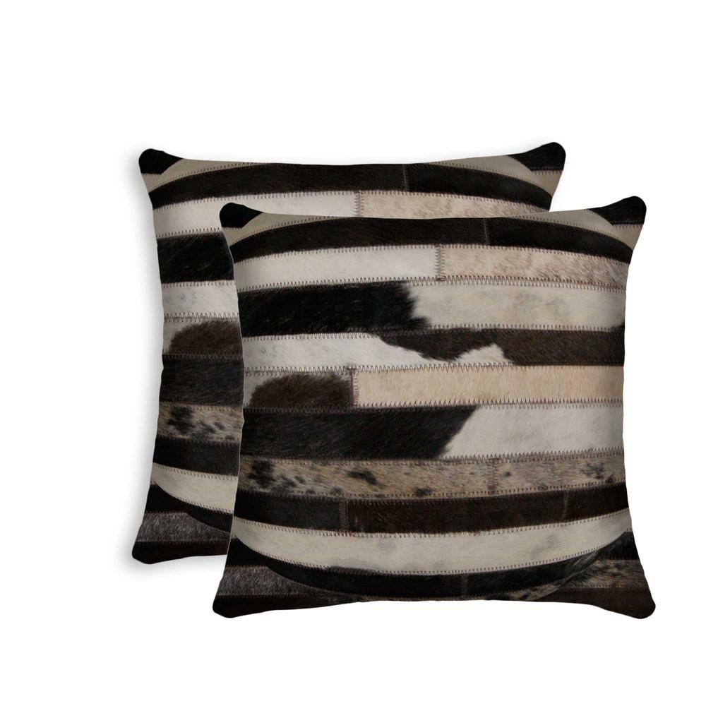 18" x 18" x 5" Tricolor  Pillow 2 Pack - 316939. Picture 1