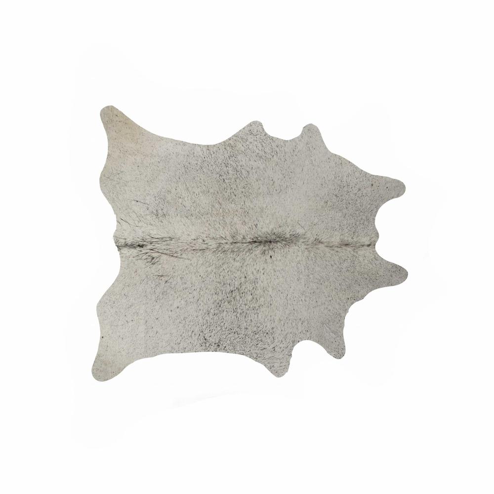 72" x 84" Gray, Cowhide - Rug - 316975. Picture 1