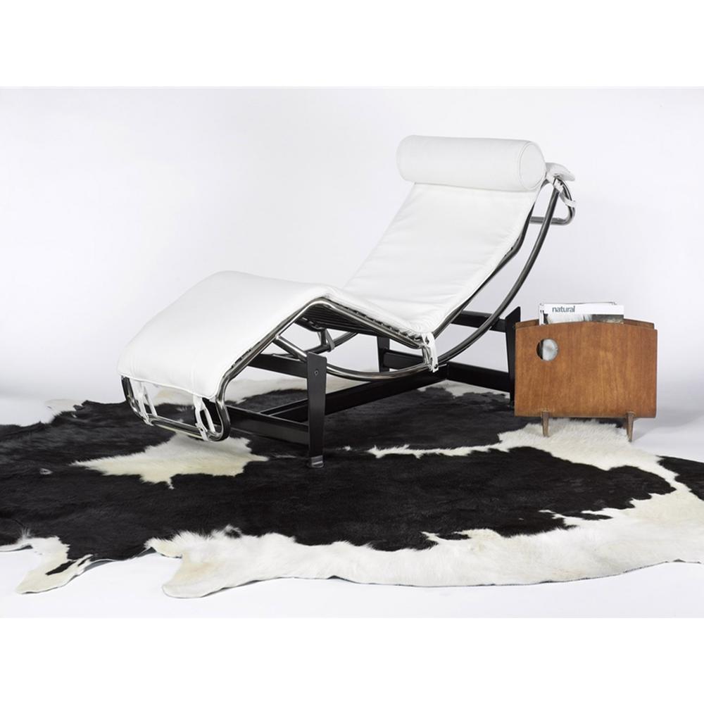 60" x 84" Black And White Cowhide - Area Rug - 317315. Picture 3