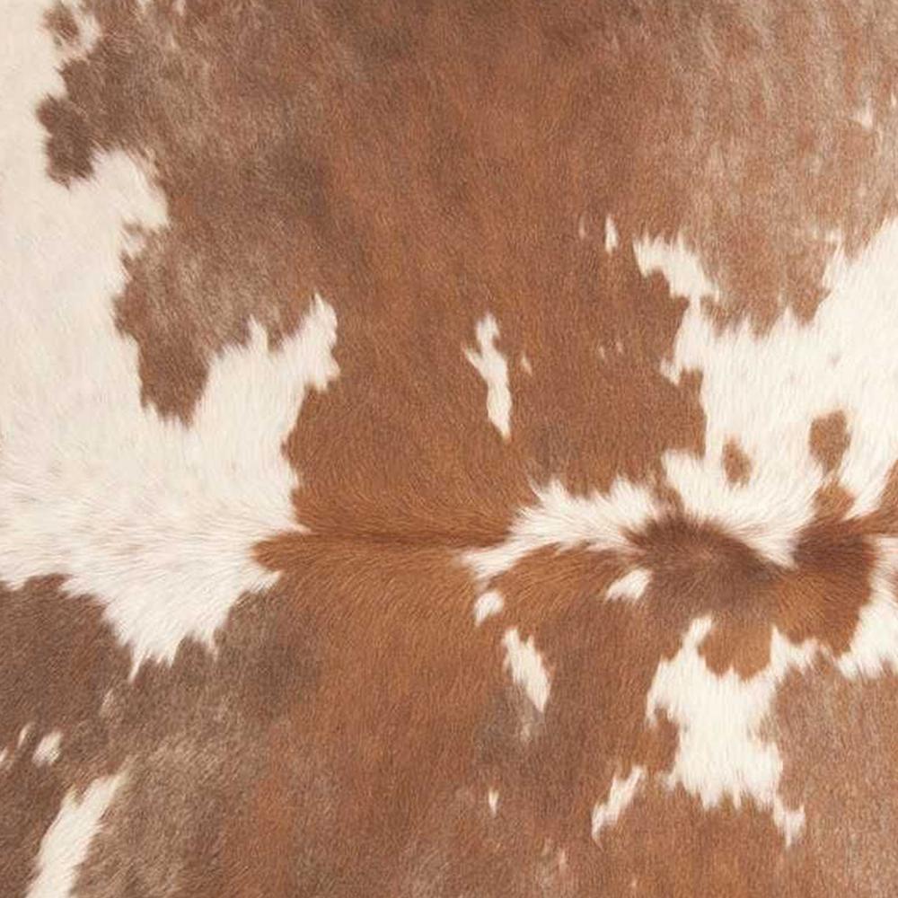 60" x 84" Brown And White Cowhide - Area Rug - 317316. Picture 3