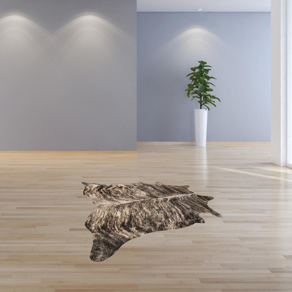 60" x 84" Exotic Zebu Cowhide - Area Rug - 317322. Picture 4