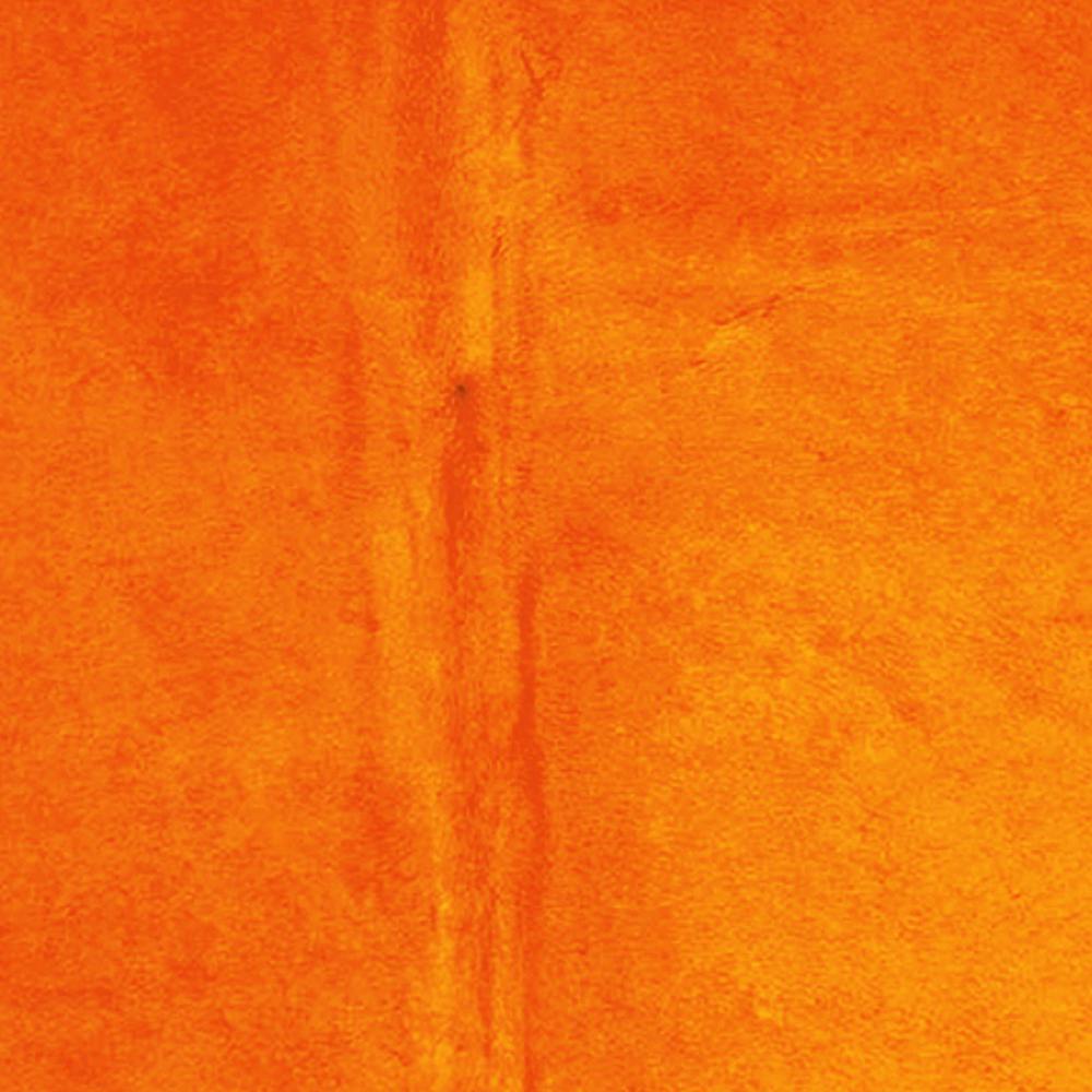 60" x 84" Orange Cowhide - Area Rug - 317335. Picture 4