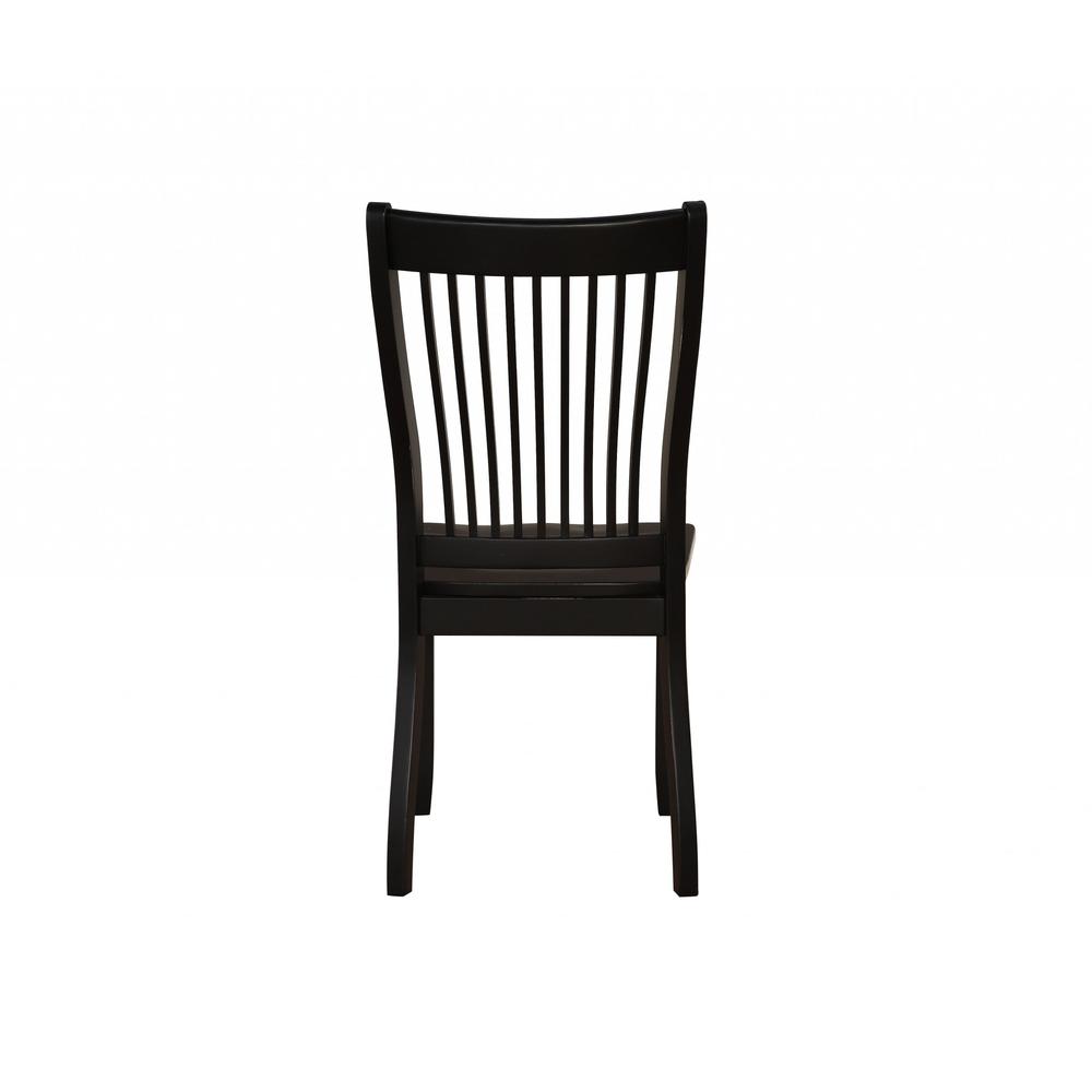 22 x 24 x 39 Black - Side Chair  (Set-2) - 318943. Picture 5