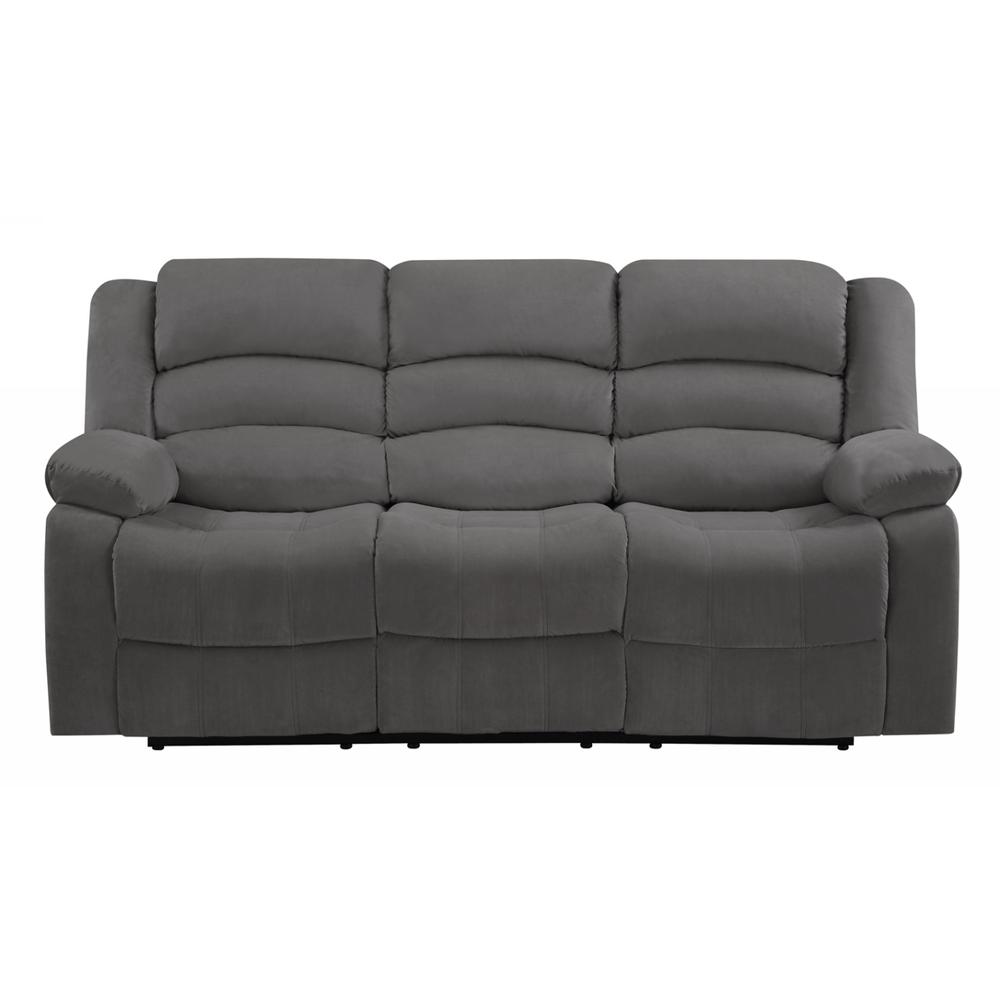40" Contemporary Grey Fabric Sofa - 329375. Picture 1