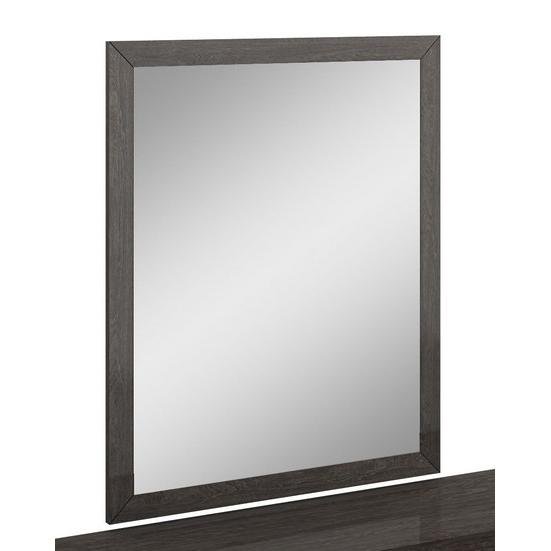 43" Refined Grey High Gloss Mirror - 329650. Picture 1