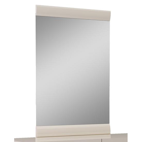47" Refined Beige High Gloss Mirror - 329660. Picture 1