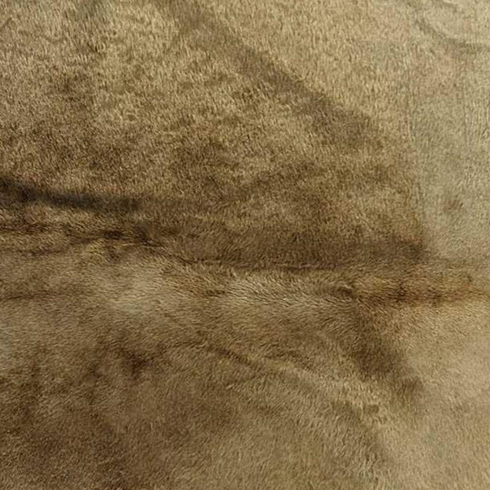 6' x 7' Gold Genuine Cowhide Area Rug - 332271. Picture 3