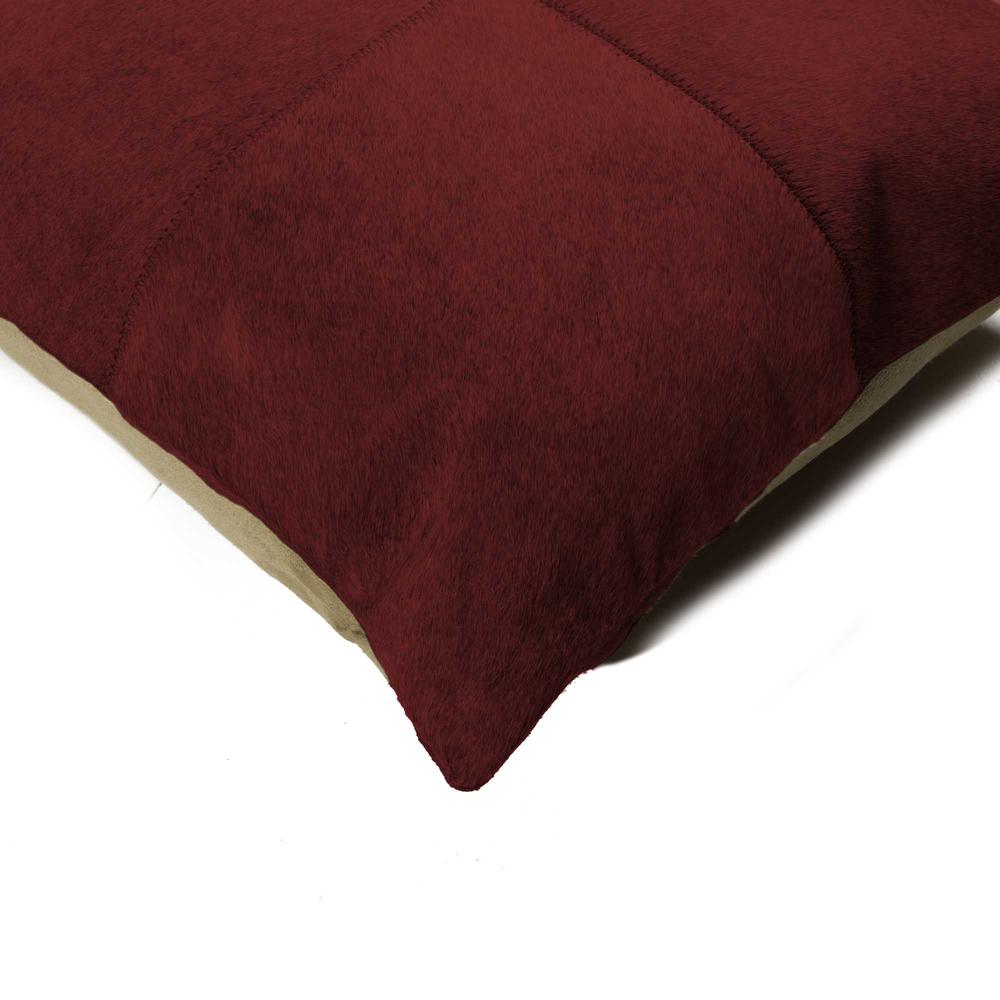 18" x 18" x 5" Wine  Pillow - 332299. Picture 2
