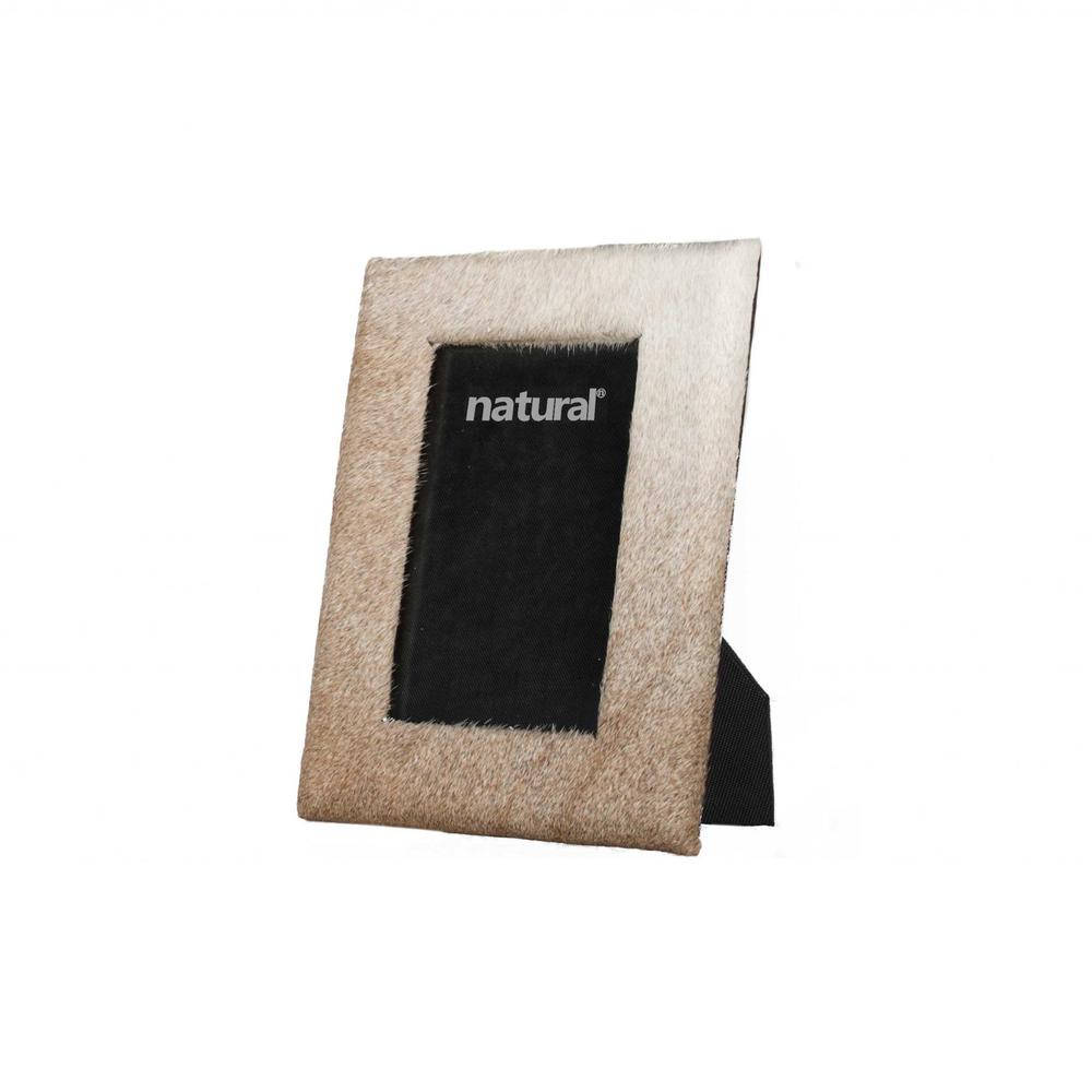 8" x 10" Natural  Cowhide   5" x 7" Picture Frame - 332319. Picture 2