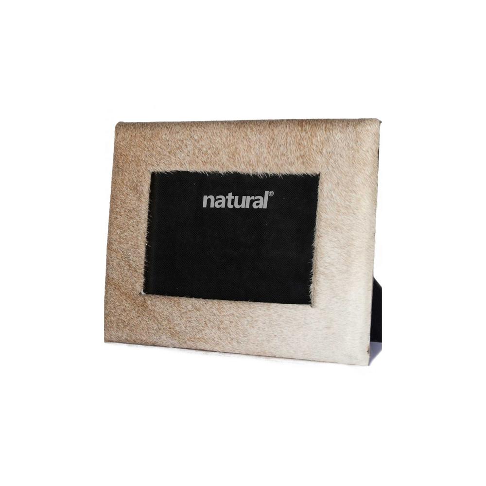 8" x 10" Natural  Cowhide   5" x 7" Picture Frame - 332319. Picture 3