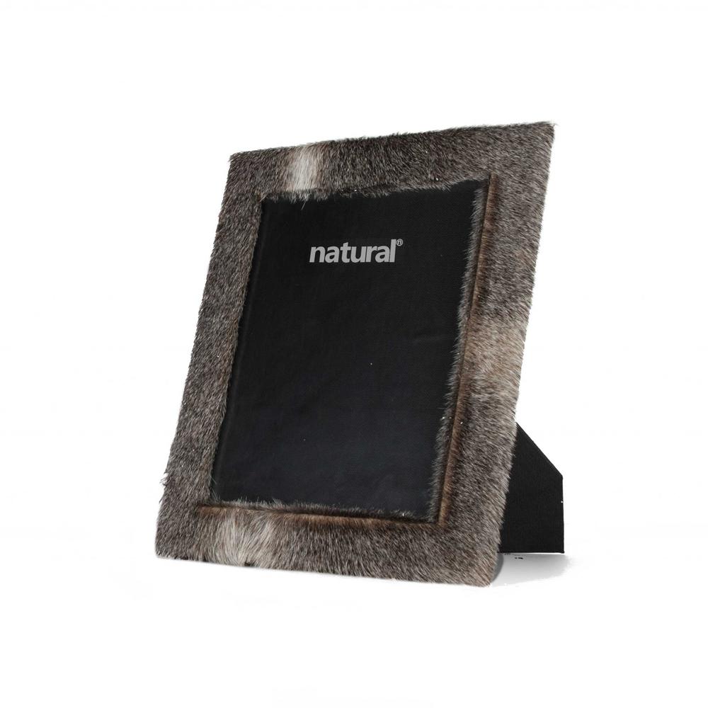 11" x 13" Grey  Cowhide   8" x 10" Picture Frame - 332323. Picture 2
