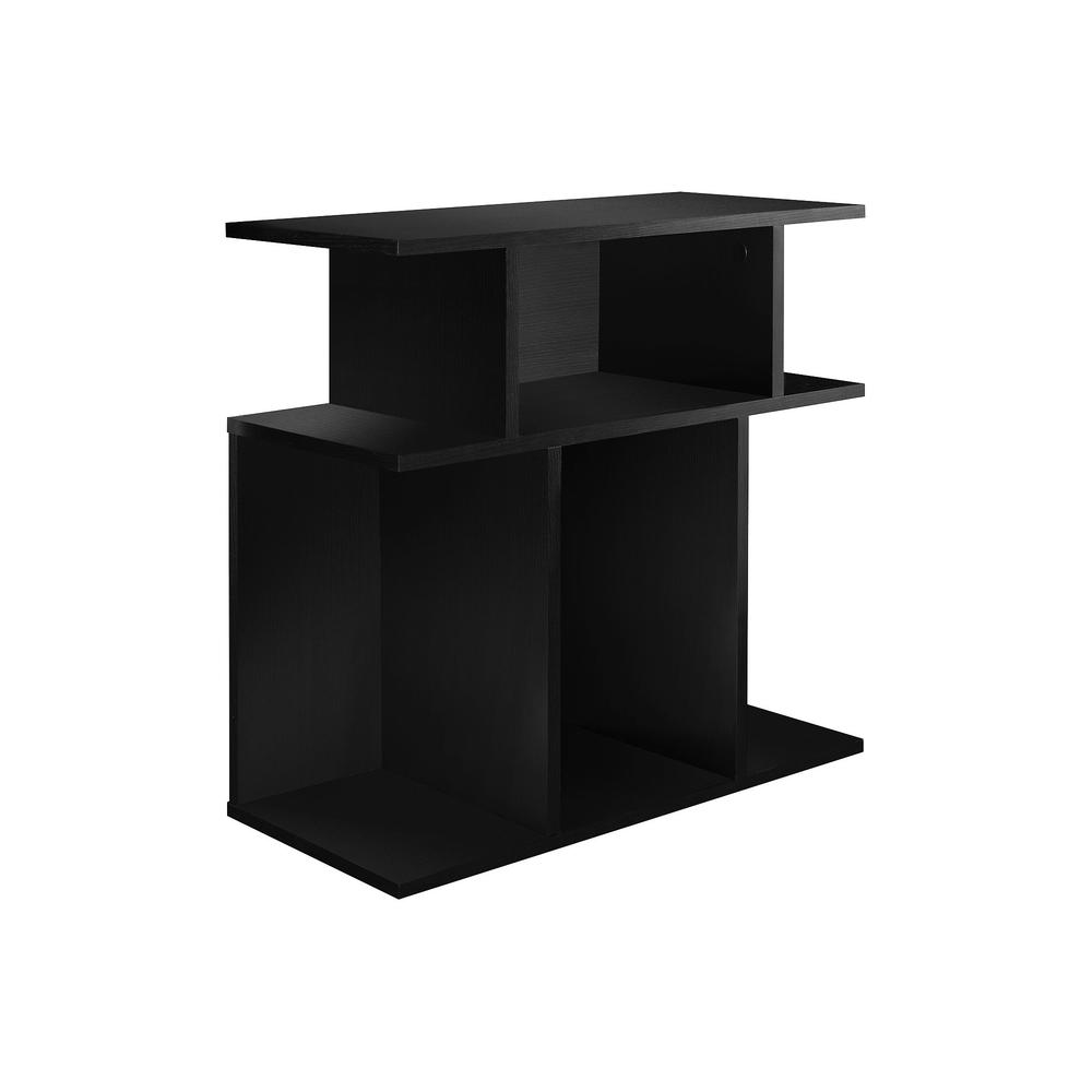 11.75" x 23.75" x 23.75" Black Particle Board Laminate  Accent Table - 332834. Picture 1