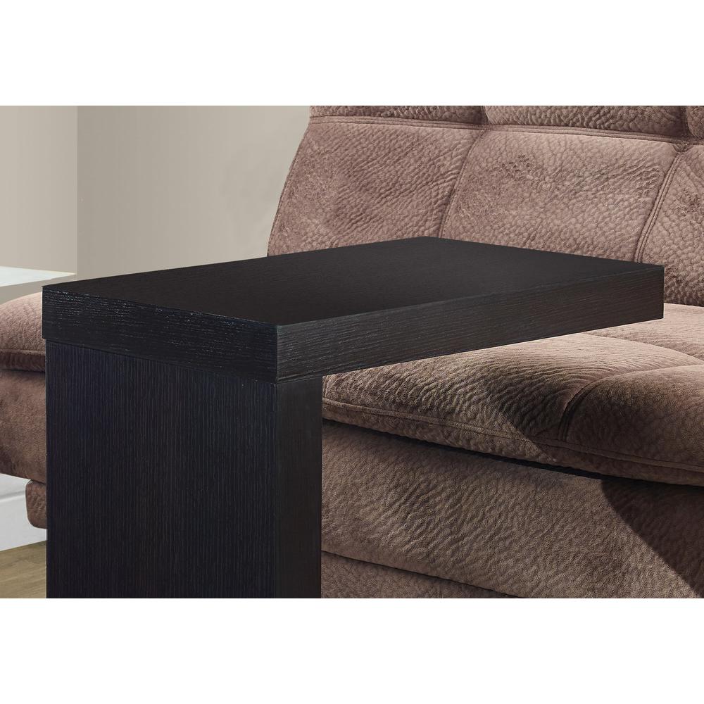 11.5" x 18" x 24" Cappuccino Hollow Core Particle Board  Accent Table - 332844. Picture 2