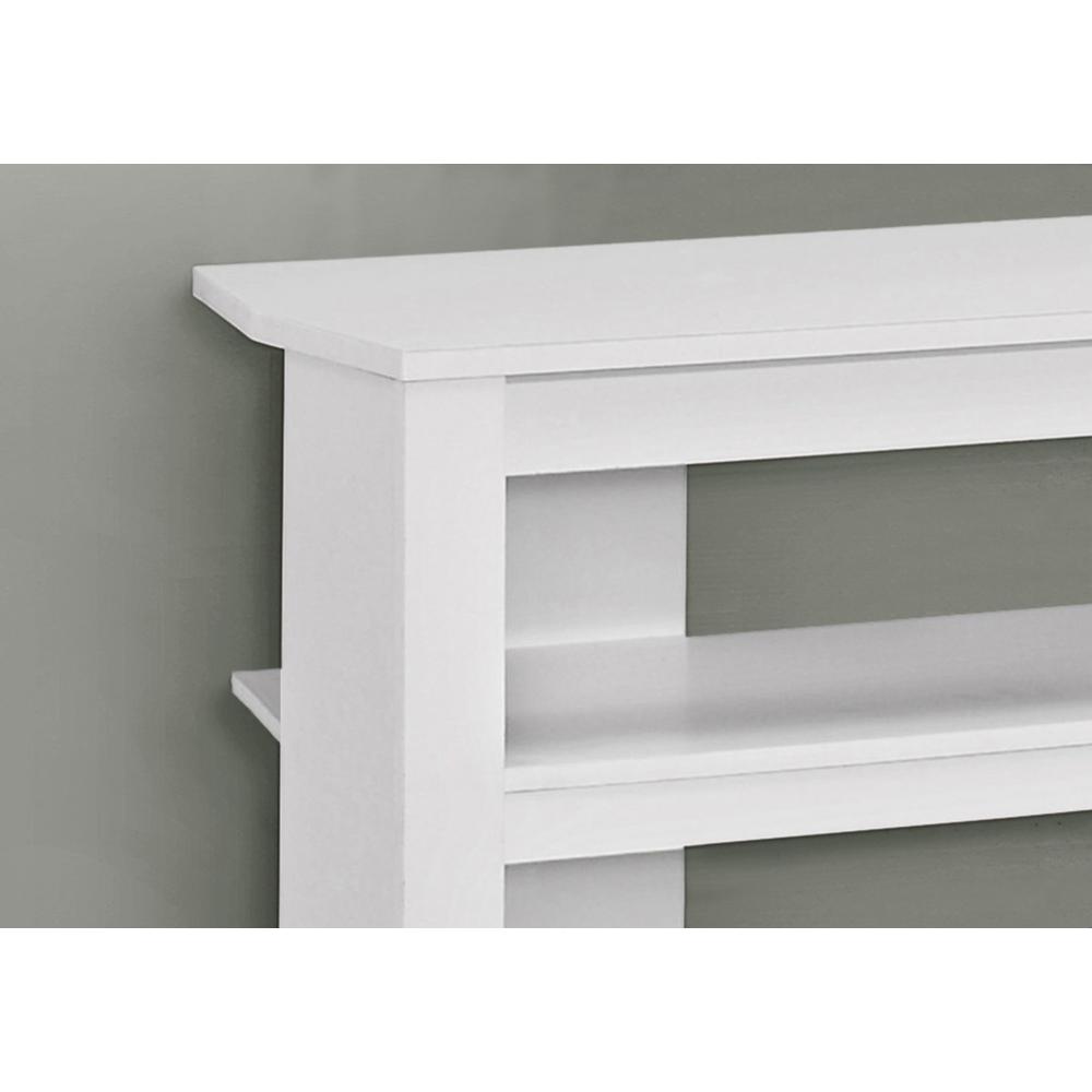 15.5" x 42" x 19.75" White Particle Board Laminate TV Stand - 332879. Picture 2