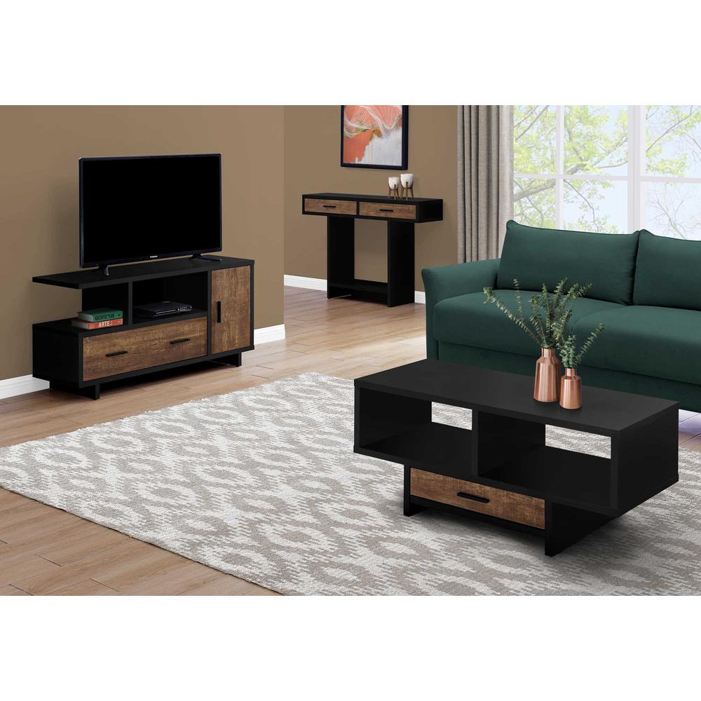 23.75" Particle Board Laminate and MDF TV Stand with Storage - 332958. Picture 3