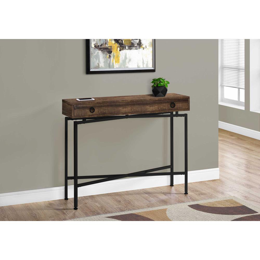 32.5" Particle Board Accent Table with Black Legs - 333209. Picture 1