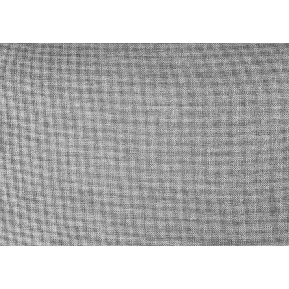 64.25" x 85.25" x 45" Grey Linen - Queen Size Bed - 333285. Picture 4