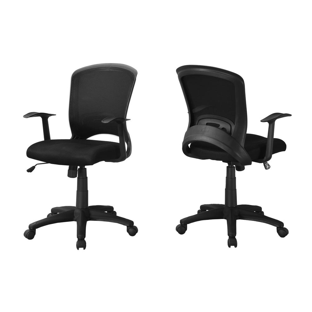 35.5" Foam  MDF  Polypropylene  and Metal Multi Position Office Chair. Picture 2