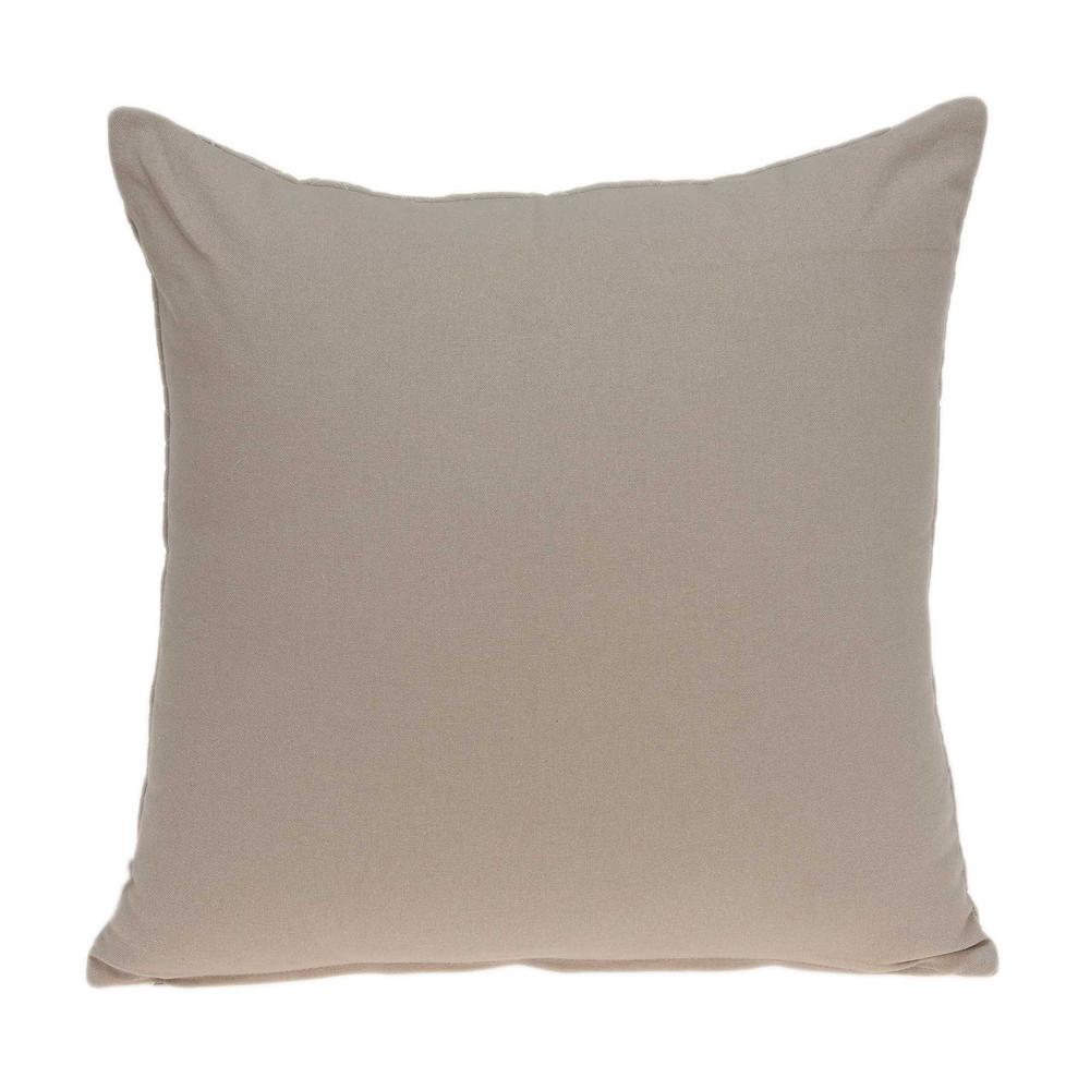 20" x 7" x 20" Elegant Transitional Tan Pillow Cover With Poly Insert - 334150. Picture 3