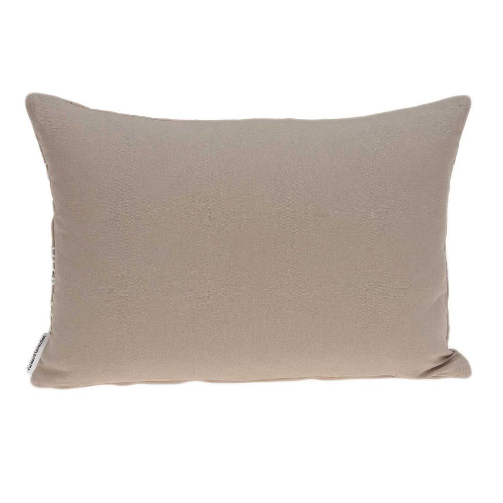 20" x 6" x 14" Traditional Tan Pillow Cover With Poly Insert - 334157. Picture 3
