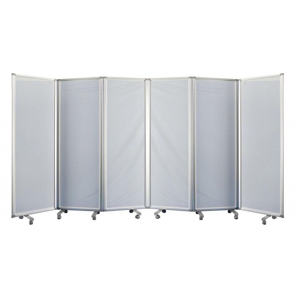 71" x 1" x 71" White, Metal And Alloy - Screen - 348671. Picture 2