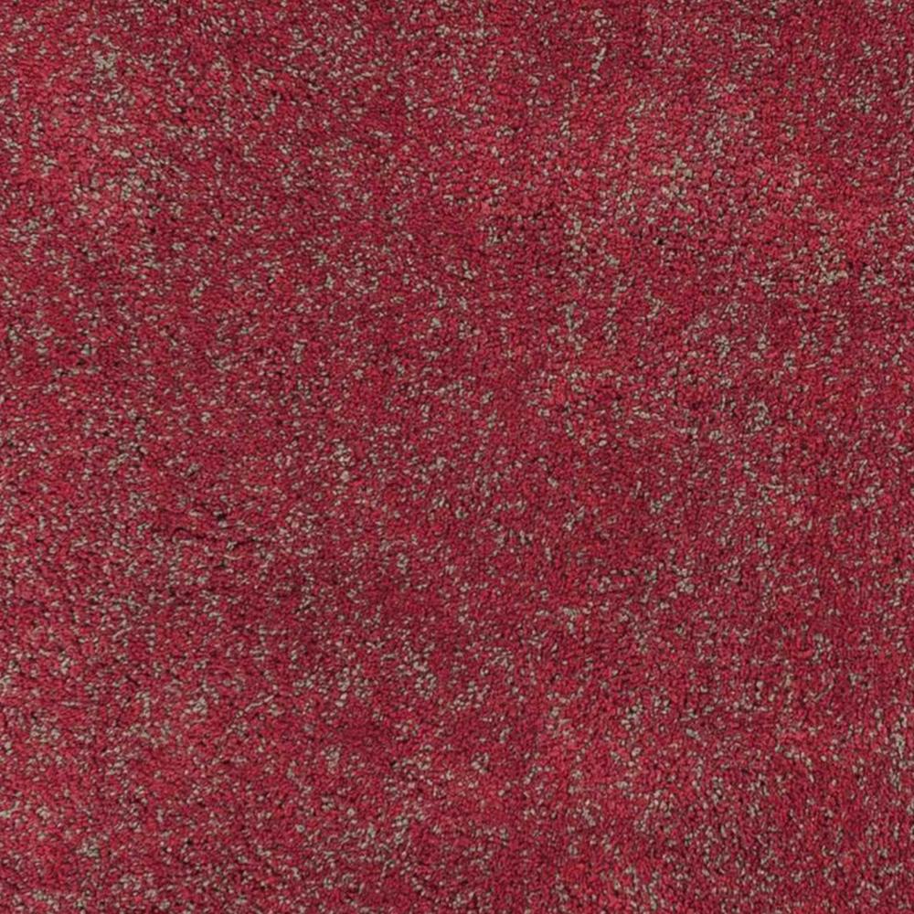 8' Round  Polyester Red Heather Area Rug - 349773. Picture 3