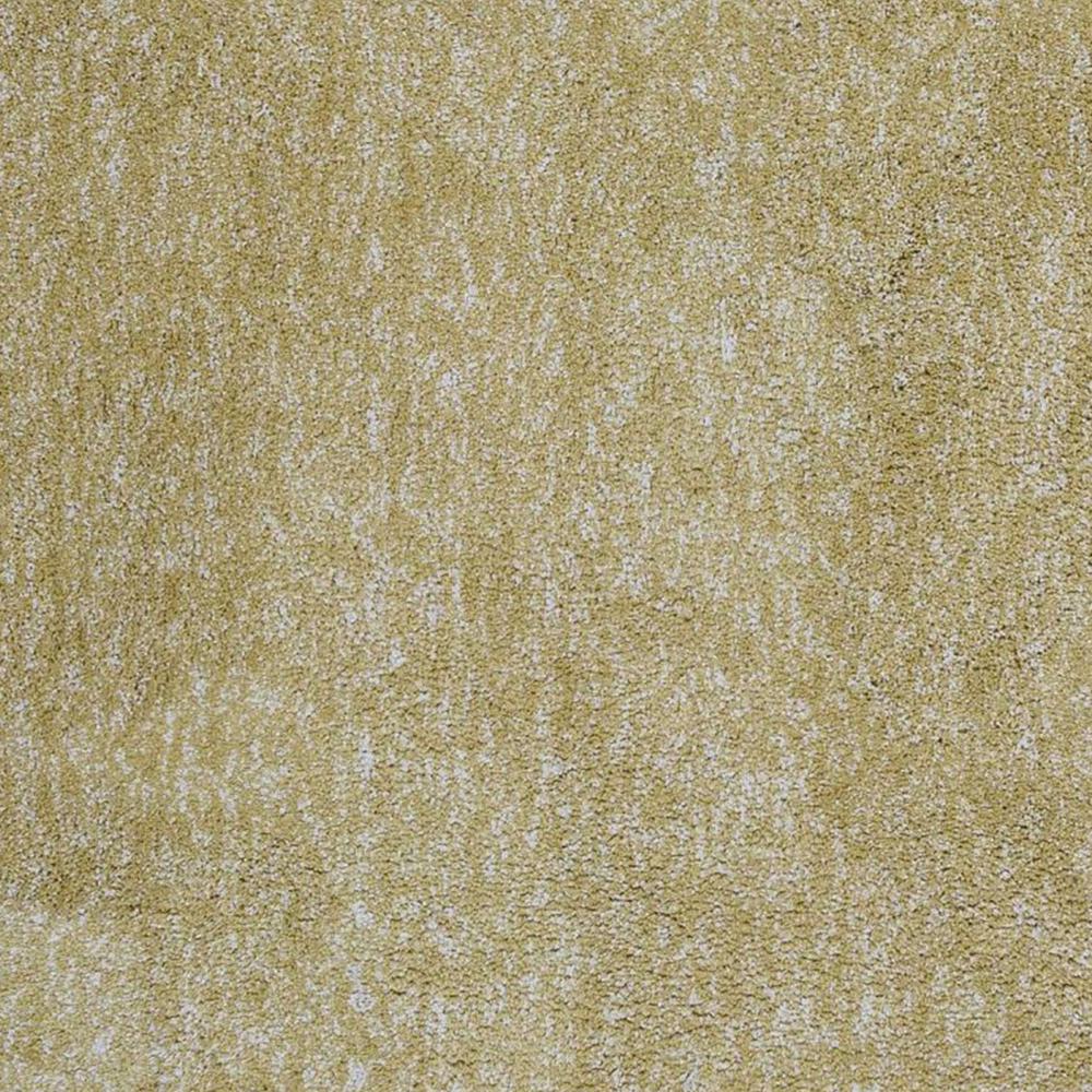8' Round  Polyester Yellow Heather Area Rug - 349775. Picture 3