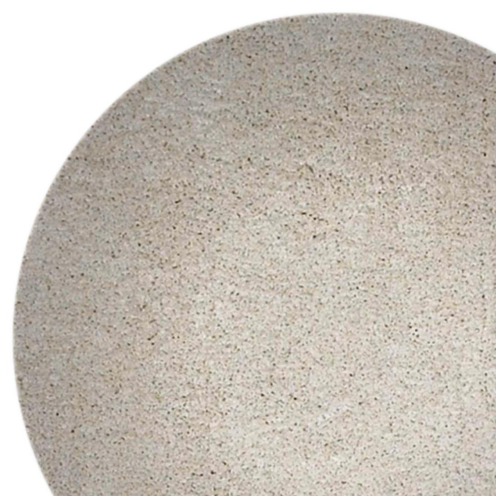 8' Round  Polyester Ivory  Area Rug - 349779. Picture 2