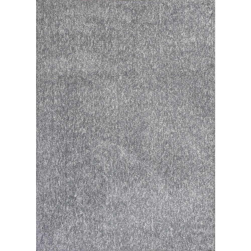 7' x 9'  Polyester Grey Heather Area Rug - 349875. Picture 1