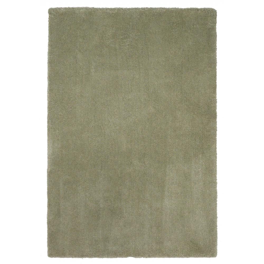 7' x 9'  Polyester Sage Area Rug - 349887. Picture 1