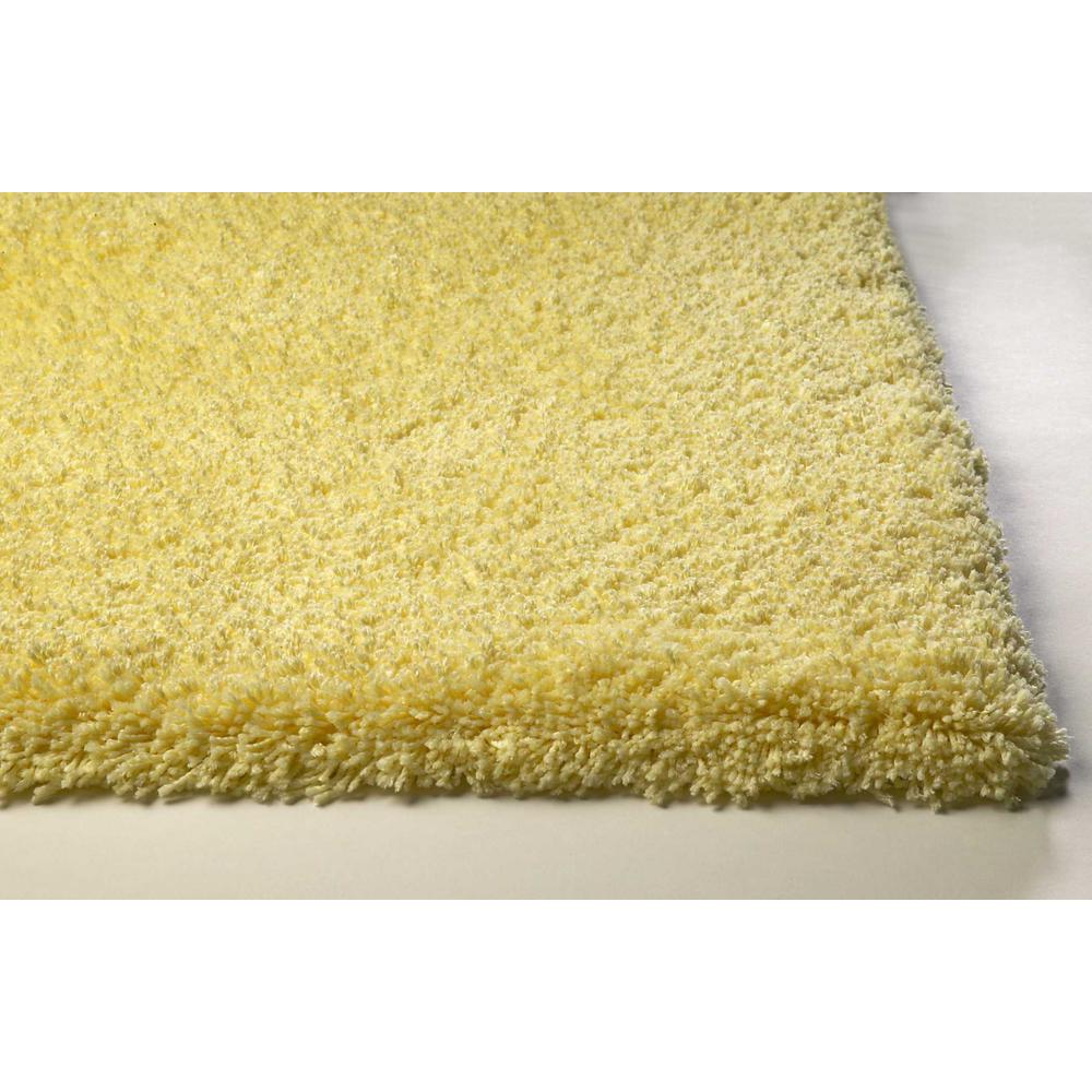 7' x 9'  Polyester Canary Yellow Area Rug - 349889. Picture 5