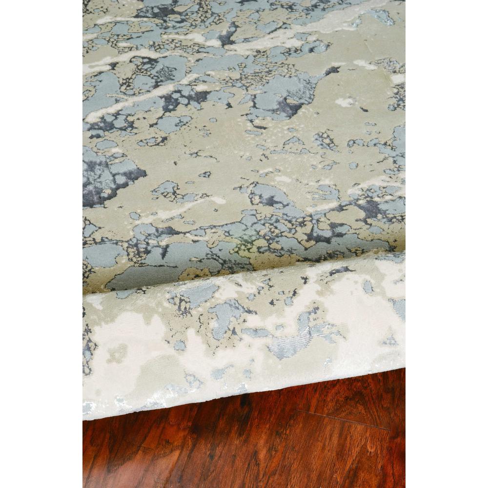 8'x11' Sand Grey Machine Woven Abstract Watercolor Indoor Area Rug - 349969. Picture 5