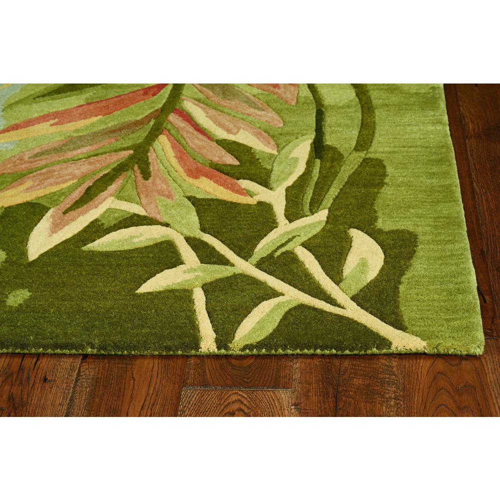 5' x 8'  Wool Multicol or  Area Rug - 350049. Picture 2