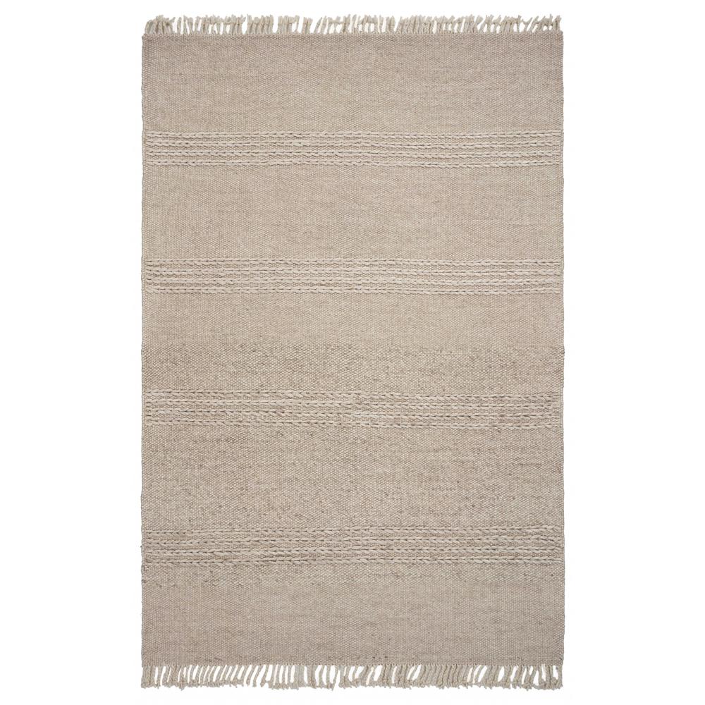 7' x 9'  Wool Natural Area Rug - 350144. Picture 1