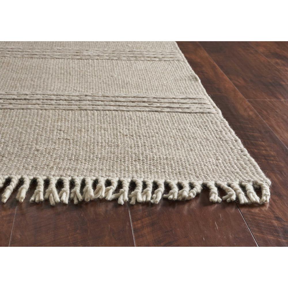 7' x 9'  Wool Natural Area Rug - 350144. Picture 6