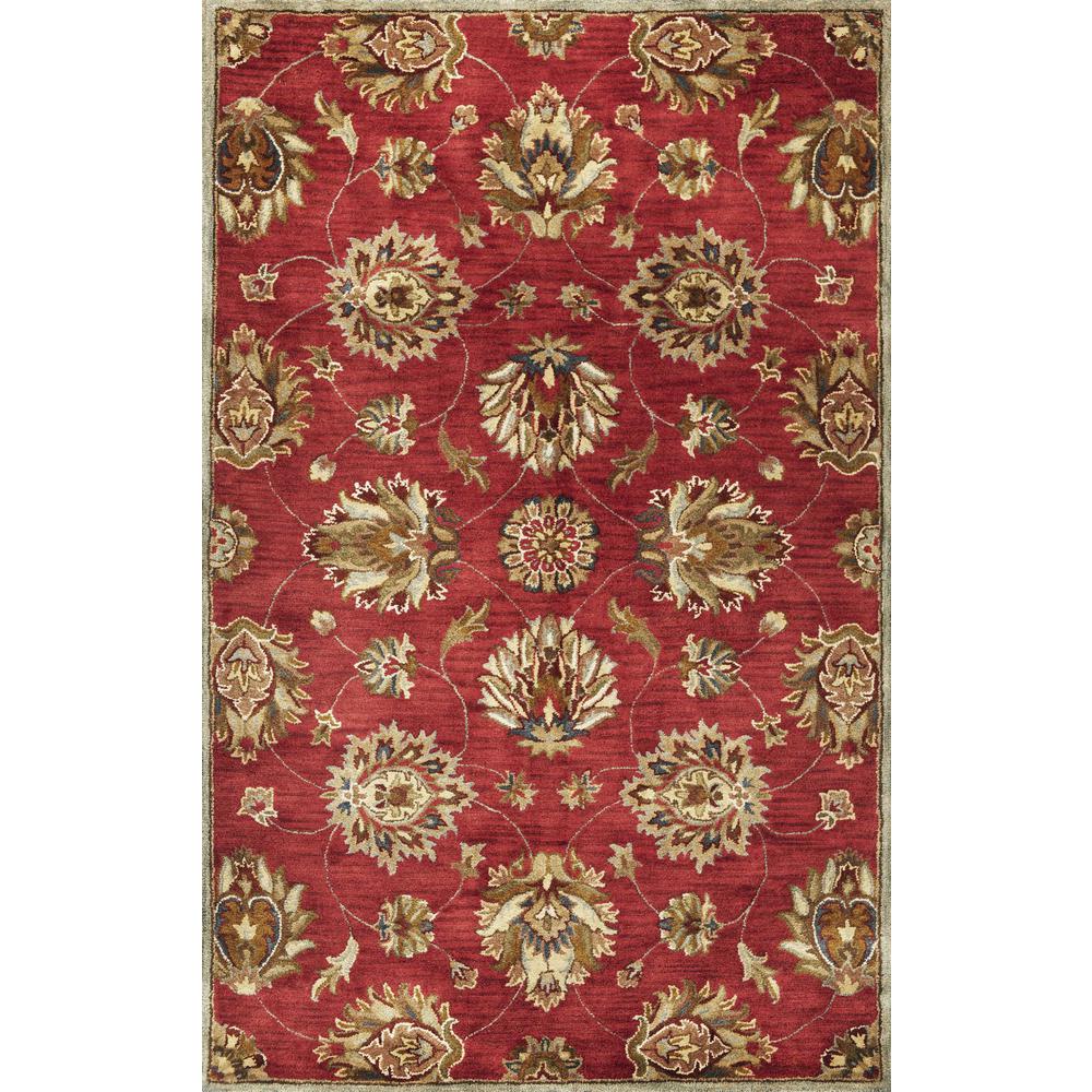 8' x 10' 6" Wool Red Area Rug - 350255. Picture 1
