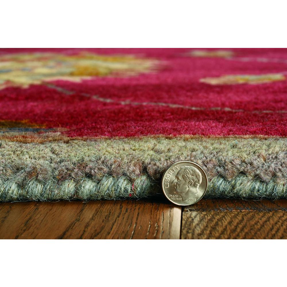 8' x 10' 6" Wool Red Area Rug - 350255. Picture 2