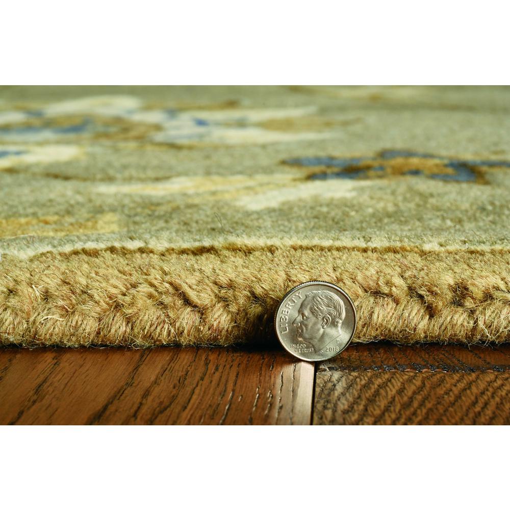 8' x 10' 6" Wool Grey Area Rug - 350262. Picture 2