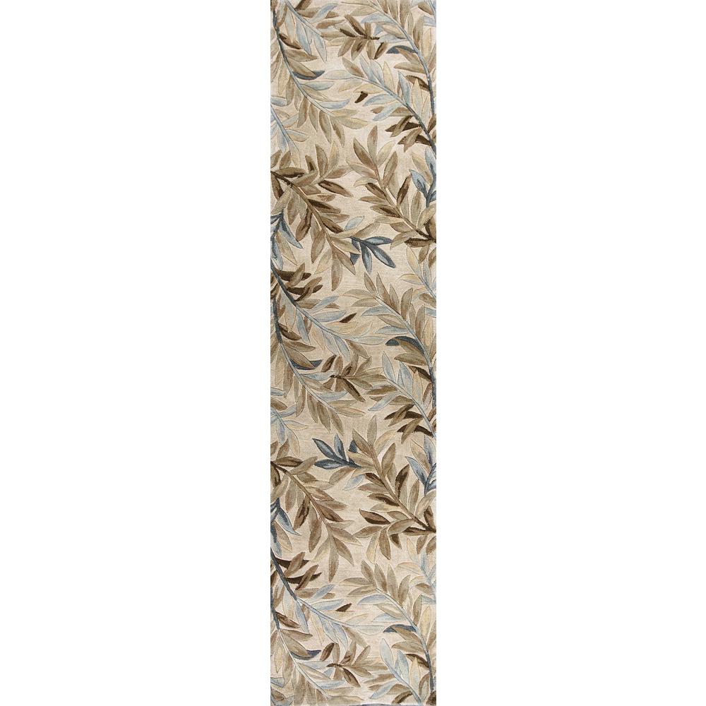 7' x 9'  Wool Ivory  Area Rug - 350313. Picture 2