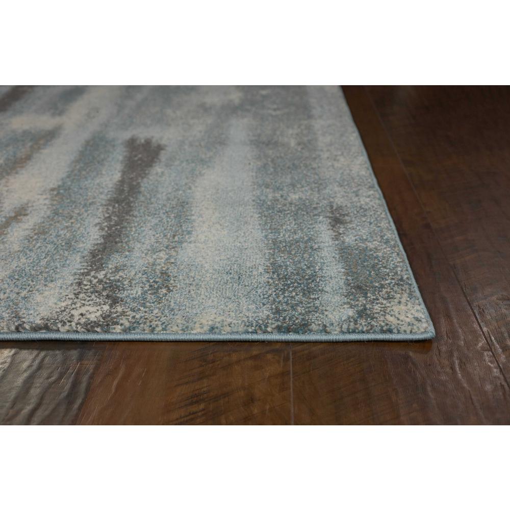 9' x 13'  Polypropylene Teal Area Rug - 350523. Picture 4