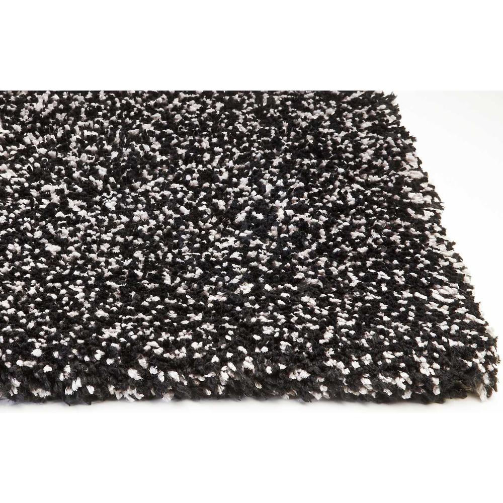 9' x 13' Polyester Black Heather Area Rug - 350539. Picture 5