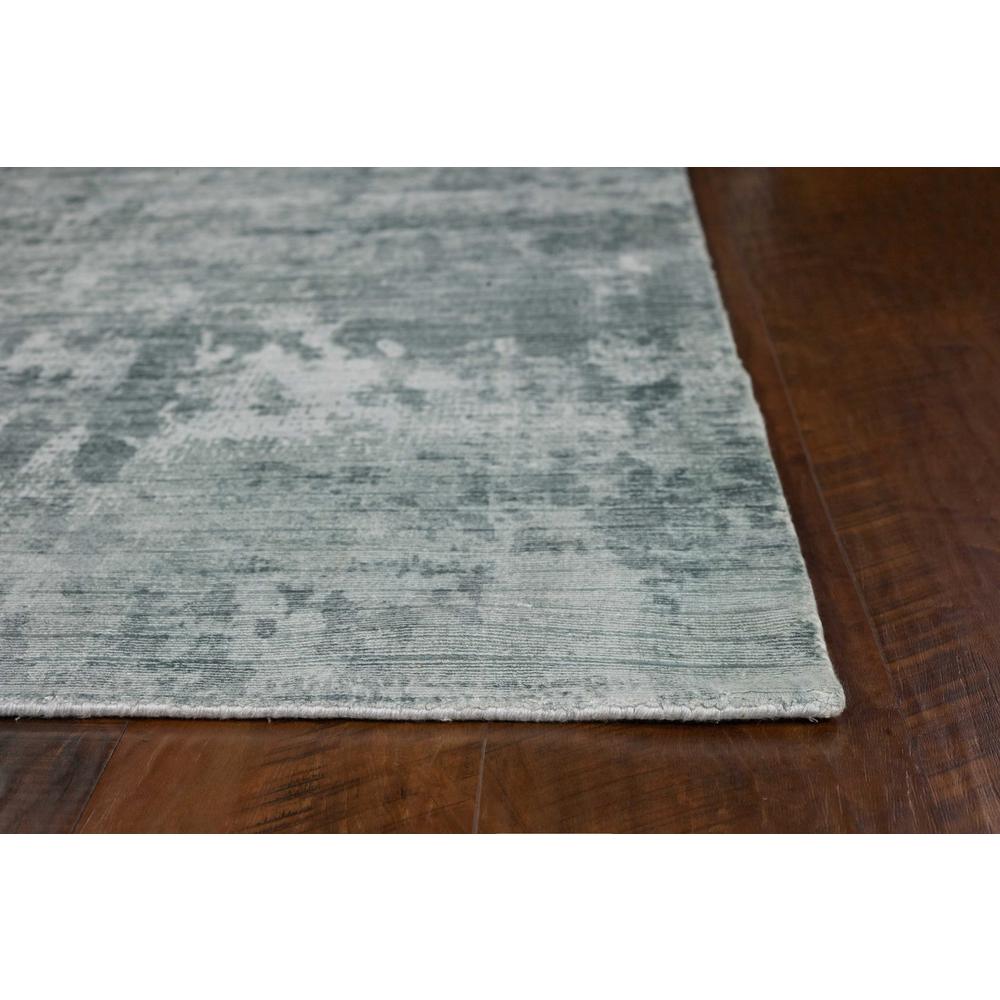 9'x12' Dew Grey Hand Loomed Abstract Brushstroke Indoor Area Rug - 350590. Picture 4