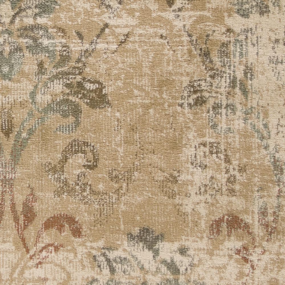 5' x 8' Champagne Vintage Area Rug - 352304. Picture 2