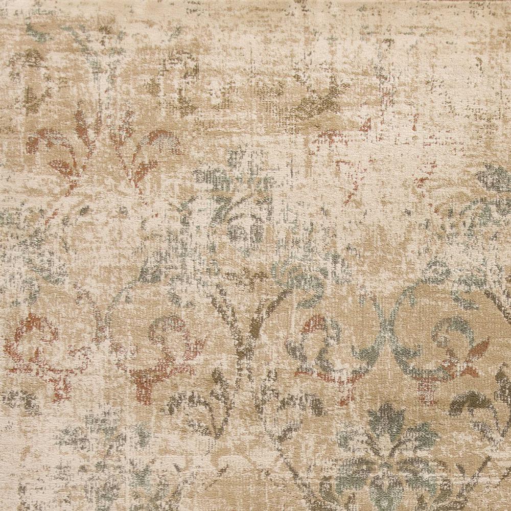 5' x 8' Champagne Vintage Area Rug - 352304. Picture 3